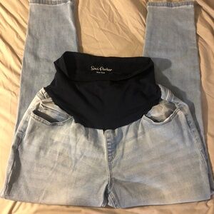 Savi Parker Over The Belly Maternity Jeans (XL)